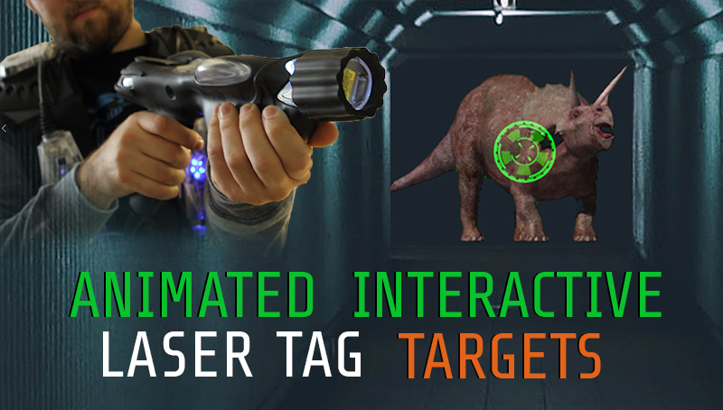 ai laser tag targets