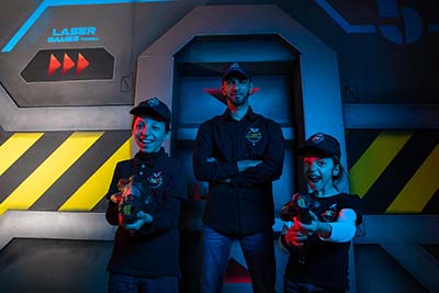 Laser Tag with the Push of a Button - LaserBlast