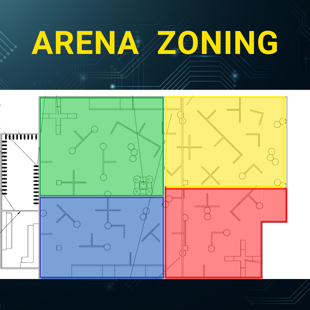 Laser Tag Arena Sign for Zoning