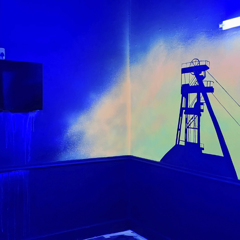 Gold Reef Theme Park laser tag arena.