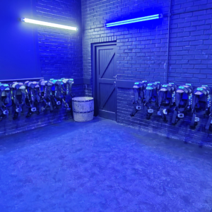 Laser Tag Briefing Room at Gold Reef Theme Park