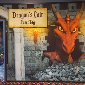 Bavarian Inn Dragon's Lair Laser Tag Arena Entrance